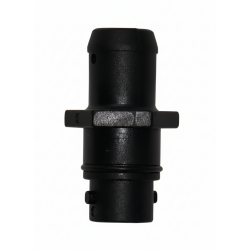 Króciec zasysania cieczy do filtra z zaworem odcinającym